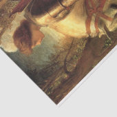 Papier Mousseline Sir Galahad (par George Frederick Watts) (Détail)