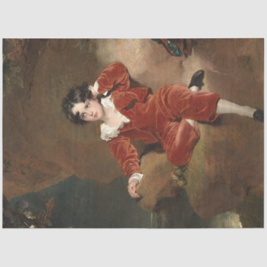 Papier Mousseline Sir Thomas Lawrence Vintage Art (Recto)