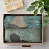 PAPIER MOUSSELINE SIREN OF THE SEA DECOUPAGE TISSUE PAPIER (Cadeau)