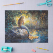 Papier Mousseline Sirène dans la page de découpage de la peinture de (Artisanat)