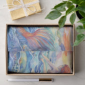 Papier Mousseline Sirène du coucher de soleil (Cadeau)