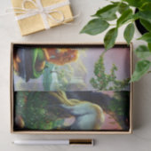 Papier Mousseline sirène et licorne (Cadeau)