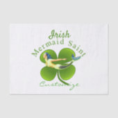Papier Mousseline Sirène irlandaise Saint Thunder_Cove (Recto)
