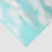 Papier Mousseline Sirène / Mermaids Découpage d'antiquité Turquoise (Détail)