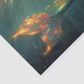 Papier Mousseline Sirène Opalescente étonnante dans les puits de sol (Détail)