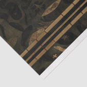 Papier Mousseline Sirène Primitive Avec Dégagement Céleste De Poisso (Détail)