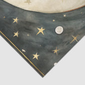 Papier Mousseline Sirène Primitive Dans Une Découpage Peinture De Ba (Détail)