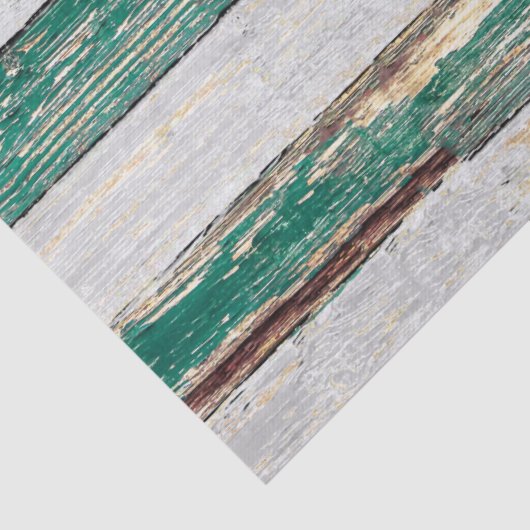 Papier Mousseline Sirène rustique (rose et vert) (Détail)