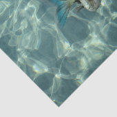 Papier Mousseline Sirène sous-marine (Détail)