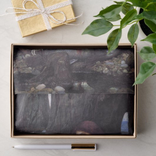 Papier Mousseline Sirène sur la plage (Cadeau)