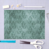 Papier Mousseline Sirène vintage (Artisanat)