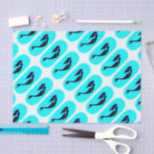 Papier Mousseline sirènes noires nageant (Artisanat)