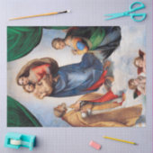 Papier Mousseline Sistine Madonna, Raphael (Artisanat)