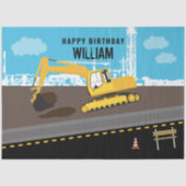 Papier Mousseline Site des camions de construction de camions d'exca (Recto)