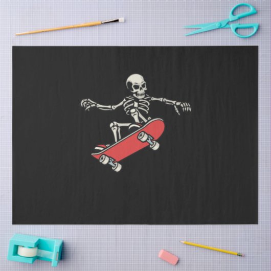 Papier Mousseline skate skateboard (Artisanat)