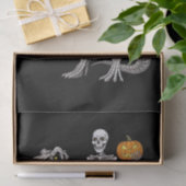 Papier Mousseline Skeleton équitation maman Dinosaur T rex Halloween (Cadeau)