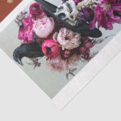 Papier Mousseline Skeleton gothique Skull Junk Journal Découpage (Détail)