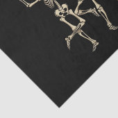 Papier Mousseline Skeleton Halloween Citrouille Automne saison Éffra (Détail)