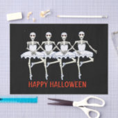 Papier Mousseline Skeletons de danse de ballet Fête d'Halloween (Artisanat)