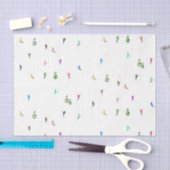 Papier Mousseline Ski alpin d'hiver Ski Ski Ski Motif (Artisanat)