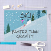 Papier Mousseline Ski SUPÉRIEUR plus rapidement (Artisanat)