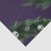 Papier Mousseline Skull Wreath (Détail)