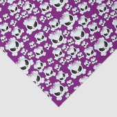 Papier Mousseline Skullz Girly (Détail)