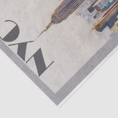 Papier Mousseline Skyline de New York (Détail)