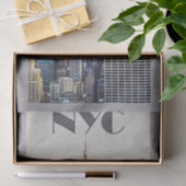 Papier Mousseline Skyline de New York (Cadeau)