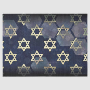 Papier Mousseline SlipperyJoe's Happy Hanoukka multiple Star de Davi