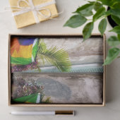 Papier Mousseline SlipperyJoe's Mardi Gras masques perles décoration (Cadeau)