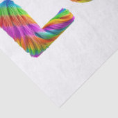 Papier Mousseline SlipperyJoe's vote amour égalité cadeaux gay pride (Détail)