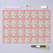 Papier Mousseline small peach mahjong tiles (Artisanat)