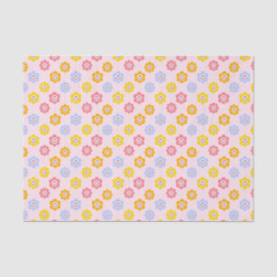 Papier Mousseline Smile Daisy Cute Super Retro