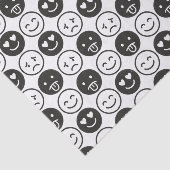 Papier Mousseline Smiley (Détail)