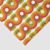 Papier Mousseline Smiley Vintage Retro Pattern No. 02 (Détail)