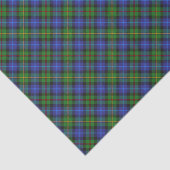 Papier Mousseline Smith Clan Tartan Plaid Motif (Détail)
