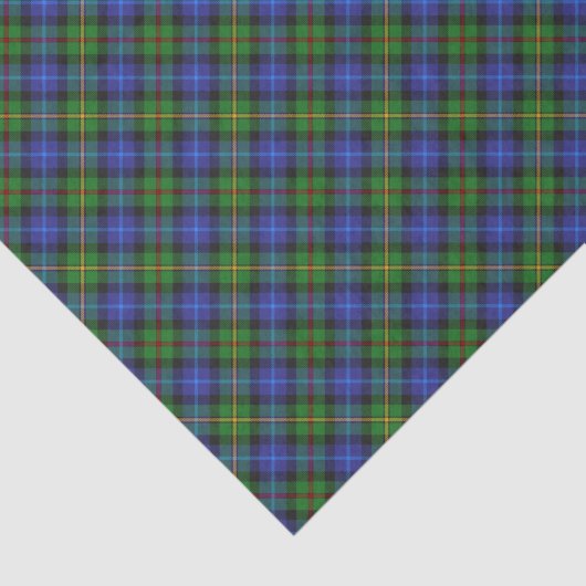 Papier Mousseline Smith Clan Tartan Plaid Motif (Détail)
