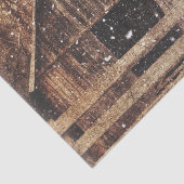 Papier Mousseline Snow Country rural Old Barn (Détail)