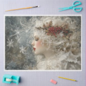 Papier Mousseline Snow Maiden (Artisanat)