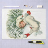 Papier Mousseline Snowball Fight (par Harrison Fisher) (Artisanat)