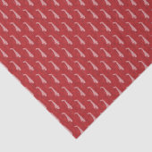 Papier Mousseline Snowflake Helicopters - Red (Détail)