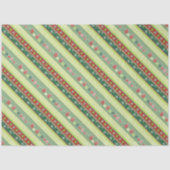 Papier Mousseline Snowflakes & Présents Papier Tissu (Recto)