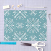 Papier Mousseline Snowflakes stylisés (Artisanat)