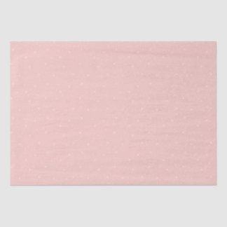 Papier Mousseline Snowflakes Whimsical Motif de Noël Pastel Pink