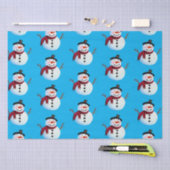 Papier Mousseline Snowman (Artisanat)