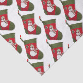 Papier Mousseline Snowman sur le stock de Noël (Détail)