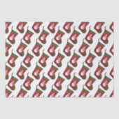 Papier Mousseline Snowman sur le stock de Noël (Recto)