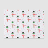 Papier Mousseline Snowmen (Recto)