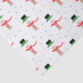 Papier Mousseline Snowmen (Détail)